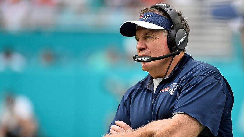 New England Patriots coach Bill Belichick