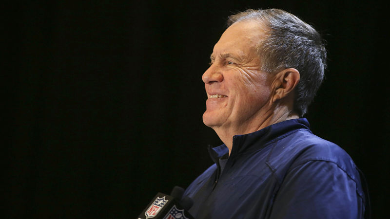 New England Patriots coach Bill Belichick