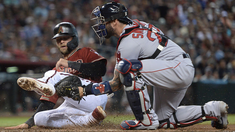 Boston Red Sox catcher Blake Swihart