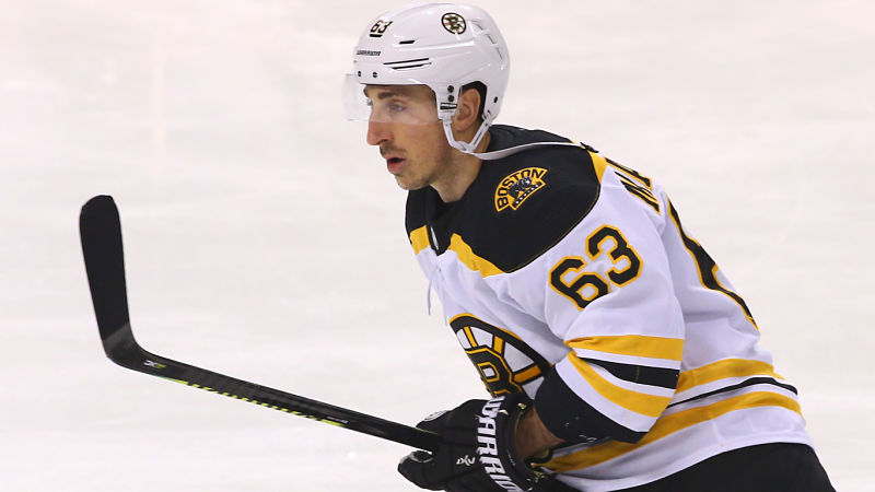 Boston Bruins winger Brad Marchand