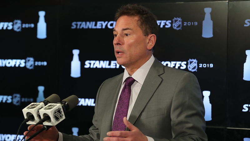 Boston Bruins coach Bruce Cassidy