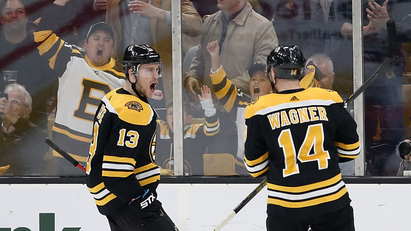 Boston Bruins forward Charlie Coyle