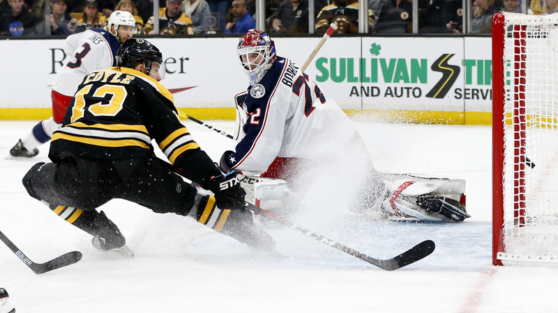 Boston Bruins Center Charlie Coyle