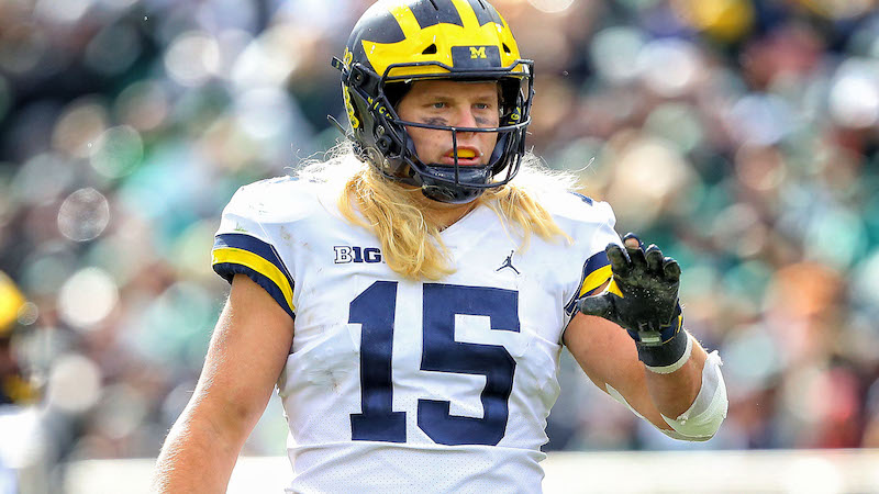 Patriots defensive end Chase Winovich