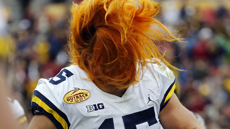 New England Patriots defensive end Chase Winovich
