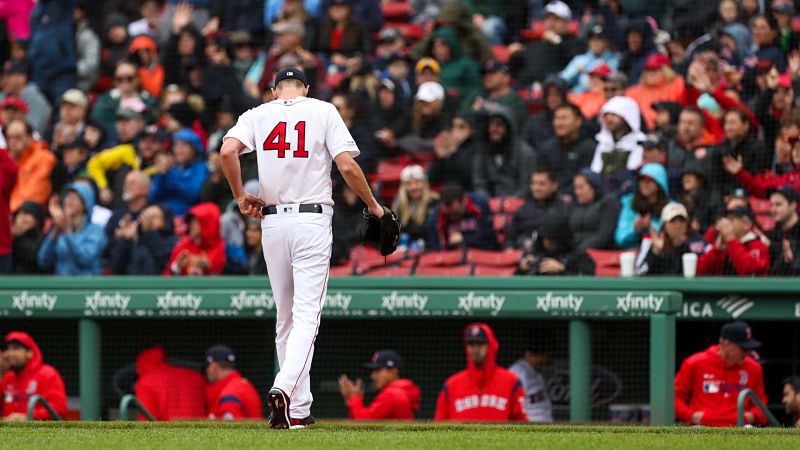 Boston Red Sox pitcher Chris Sale
