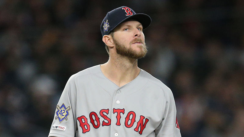 Boston Red Sox pitcher Chris Sale