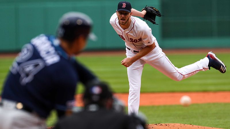 Boston Red Sox pitcher Chris Sale