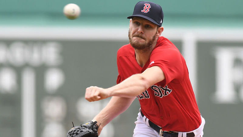 Boston Red Sox pitcher Chris Sale