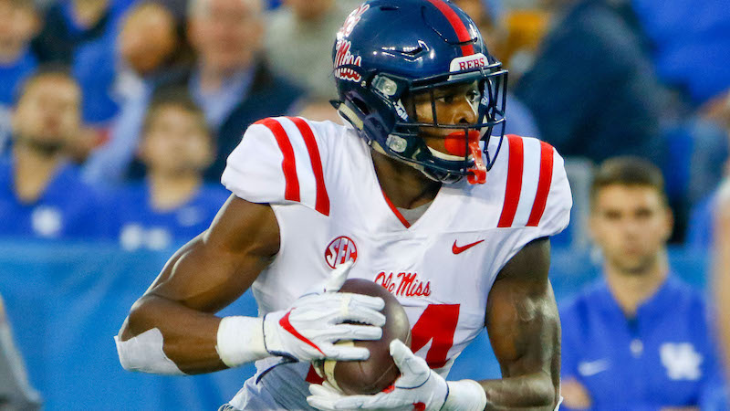 Ole Miss wide receiver D.K. Metcalf