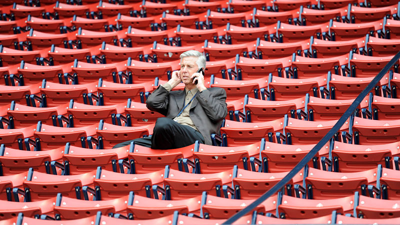 Former Red Sox President of Baseball Operations Dave Dombrowski