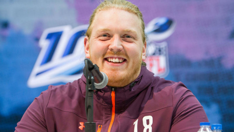 Arkansas offensive lineman Hjalte Froholdt