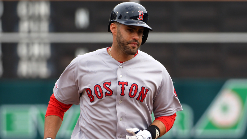 Boston Red Sox Designated Hitter J.D. Martinez