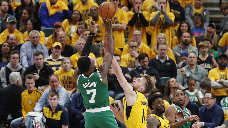 Boston Celtics guard Jaylen Brown