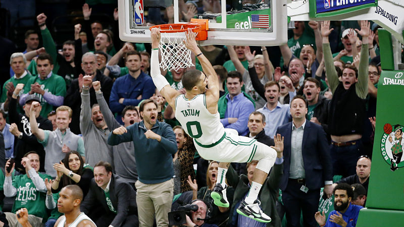 Boston Celtics forward Jayson Tatum