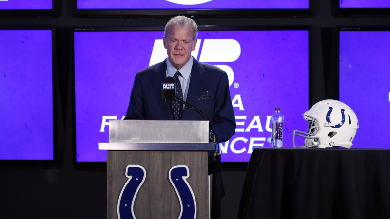 Indianapolis Colts owner Jim Irsay