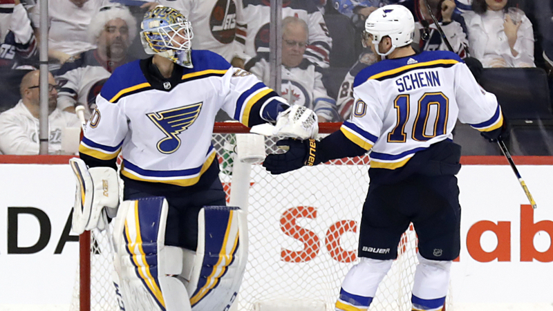 St. Louis Blues' Jordan Binnington