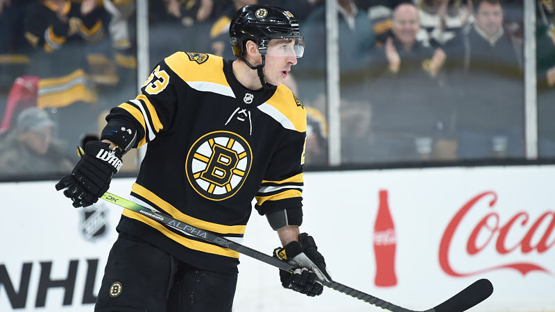 Boston Bruins forward Brad Marchand