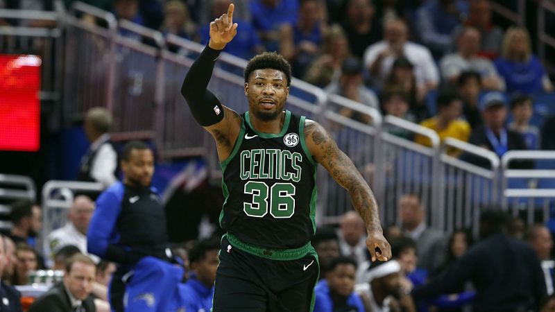 Boston Celtics guard Marcus Smart