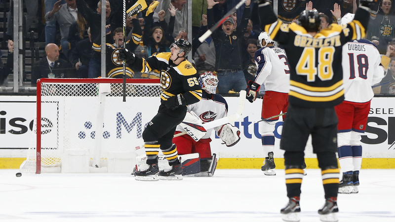 Bruins forward Noel Acciari