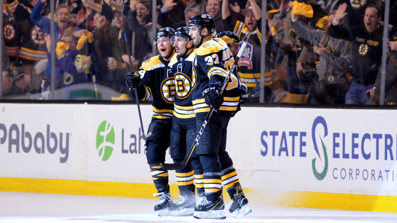 Patrice Bergeron, Brad Marchand, David Pastrnak