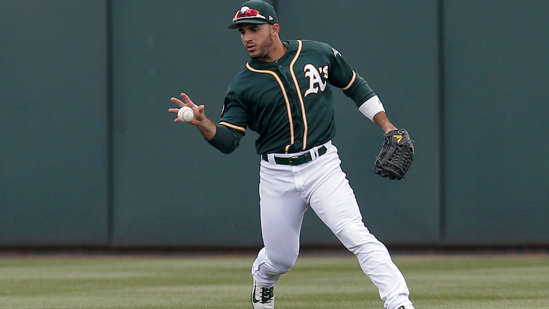 Oakland Athletics Outfielder Ramon Laureano