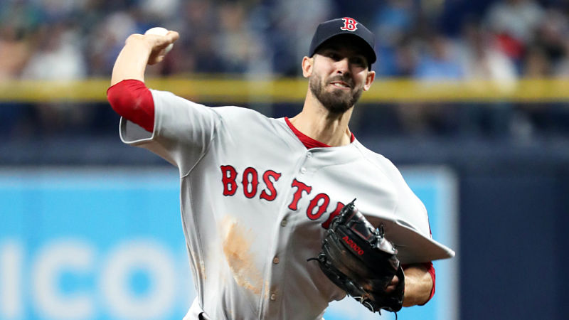 Boston Red Sox pitcher Rick Porcello