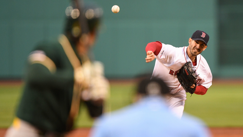 Boston Red Sox pitcher Rick Porcello