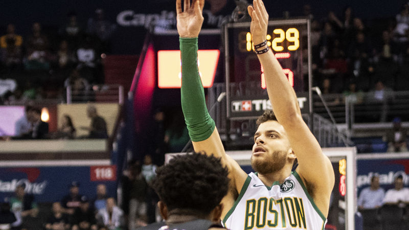 Boston Celtics guard RJ Hunter
