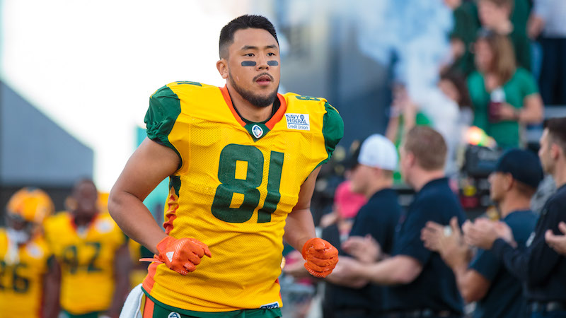 Free agent tight end Thomas Duarte