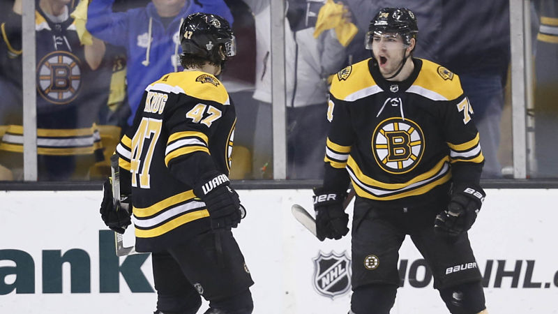 Torey Krug, Jake DeBrusk