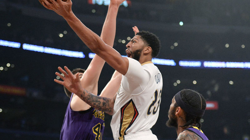 New Orleans Pelicans center Anthony Davis