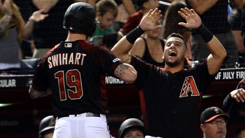 Arizona Diamondbacks player Blake Swihart