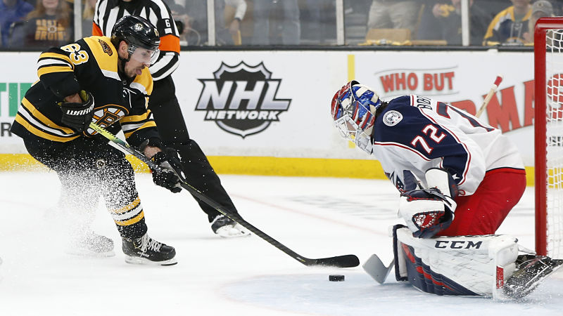 Boston Bruins forward Brad Marchand