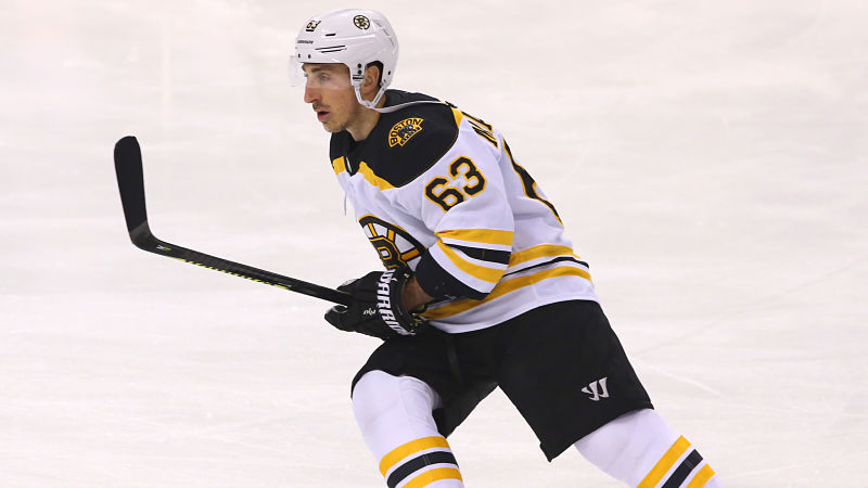 Boston Bruins winger Brad Marchand