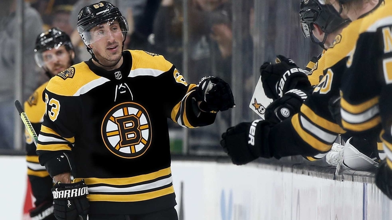 Boston Bruins Left Winger Brad Marchand