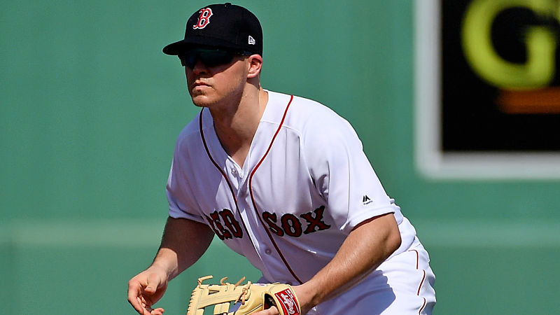 Boston Red Sox infielder Brock Holt