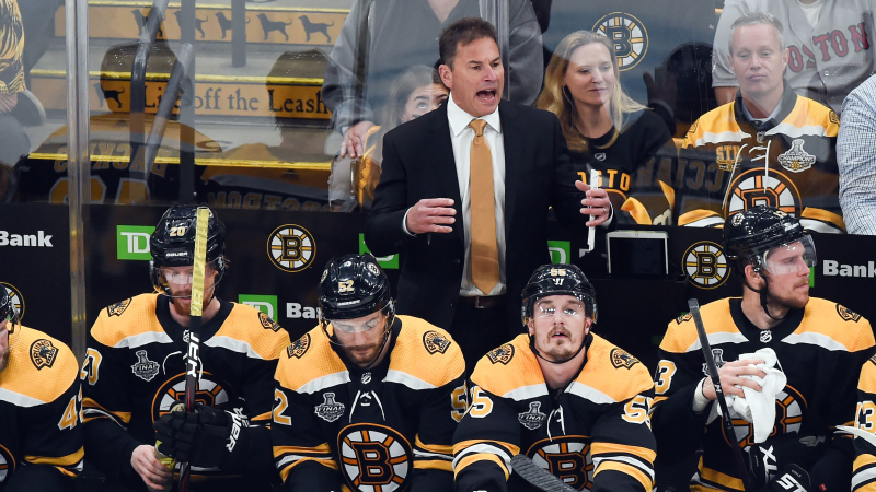 Boston Bruins coach Bruce Cassidy