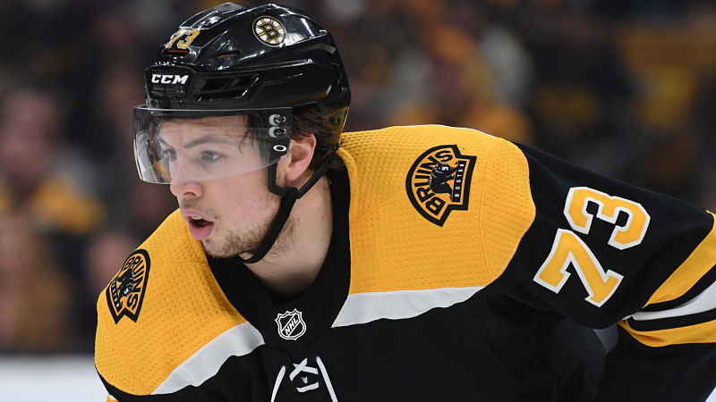 Boston Bruins defenseman Charlie McAvoy