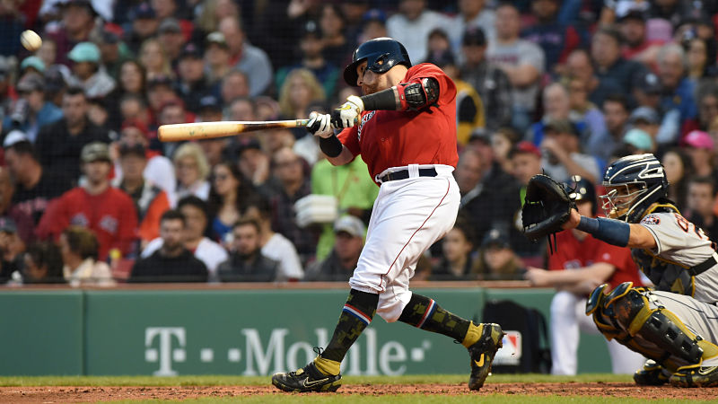 Boston Celtics catcher Christian Vazquez