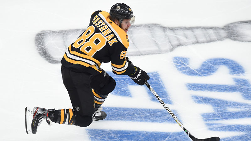 Boston Bruins winger David Pastrnak
