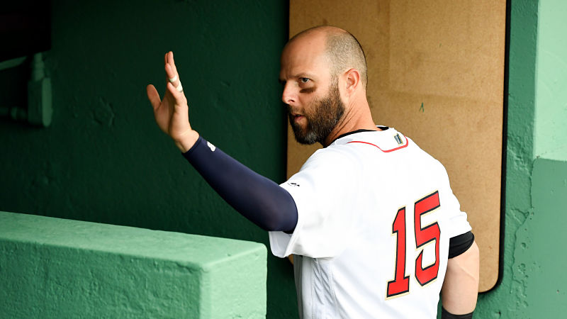 Boston Red Sox second baseman Dustin Pedroia