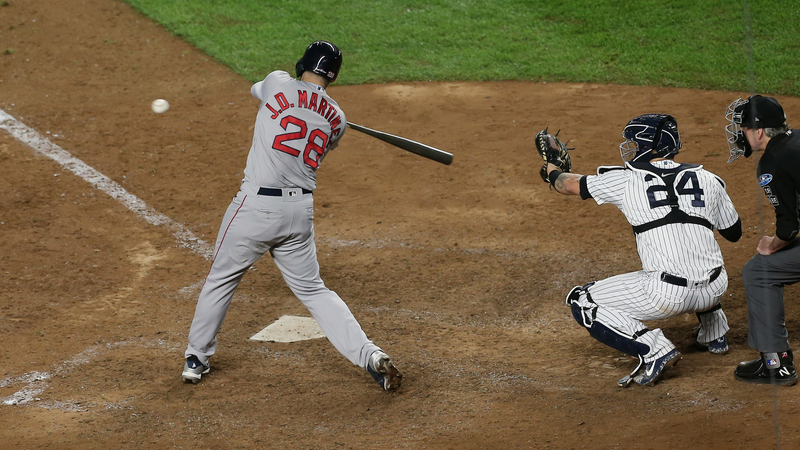 Boston Red Sox Designated Hitter J.D. Martinez