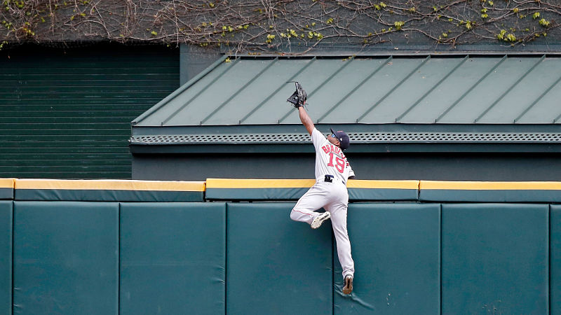 Boston Red Sox center fielder Jackie Bradley Jr.