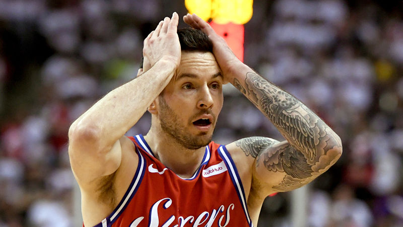 Philadelphia 76ers guard J.J. Redick