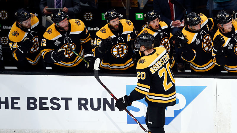 Boston Bruins forward Joakim Nordstrom