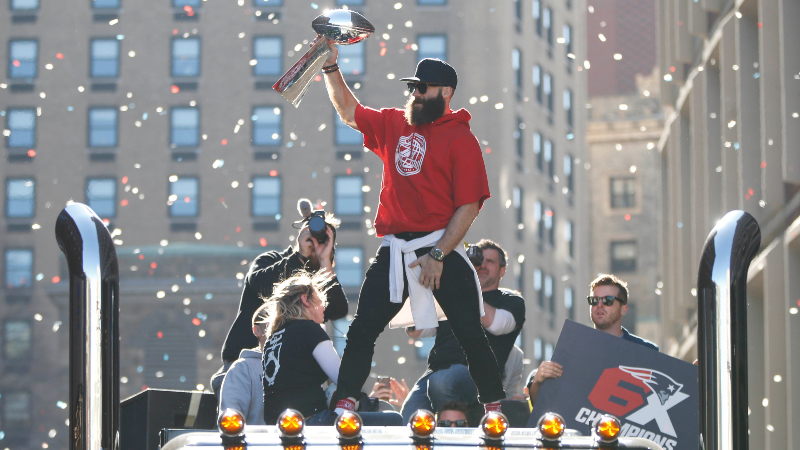 New England Patriots wide receiver Julian Edelman