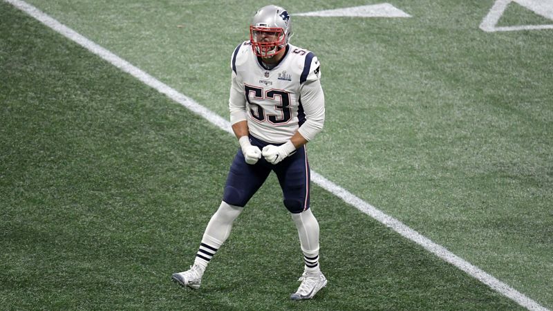 New England Patriots linebacker Kyle Van Noy