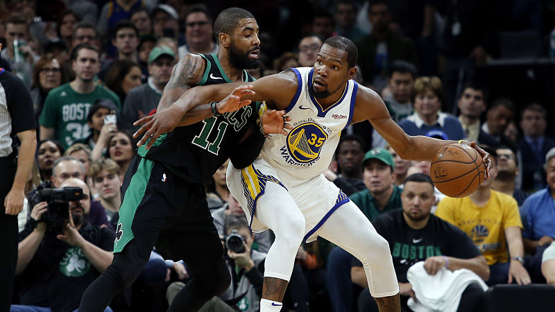Boston Celtics guard Kyrie Irving