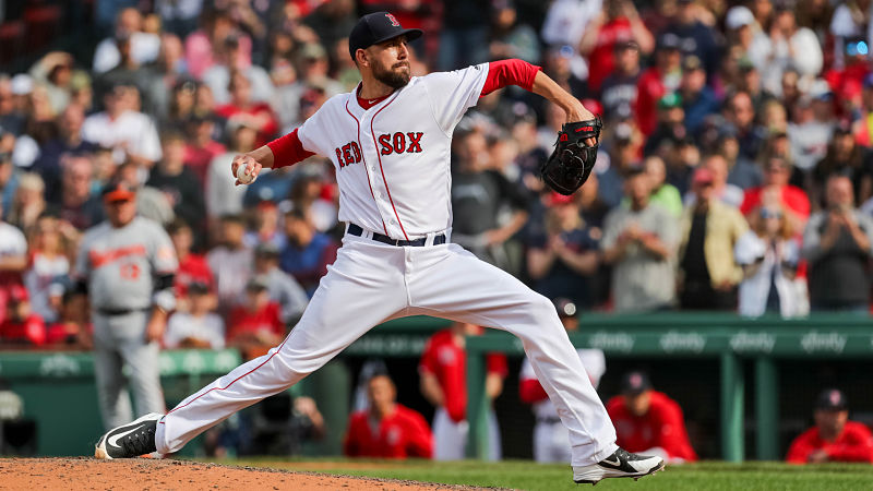 Boston Red Sox pitcher Matt Barnes